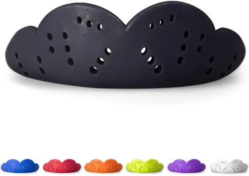 Miniatura 9 de SISU Protector bucal deportivo máximo de 0.094 in para fútbol, hockey, lacrosse, boxeo, ajuste personalizado para jóvenes/adultos