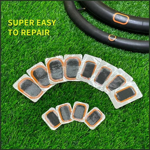 Miniatura 5 de PAX 12 piezas de parches de repuesto para tubos internos, 4 piezas X 24x41mm/ 24x35mm/ 34x52mm. Kit de parches de reparación de pinchazos