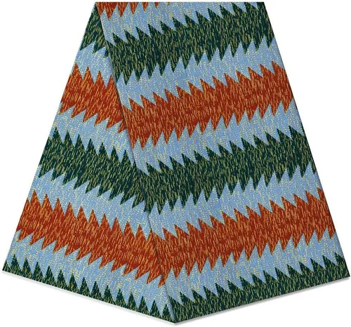 Miniatura 18 de Patrón africano de cera Ankara imprime tela 6 yardas 100% algodón cera paño para vestido de fiesta y telas de tapicería DIY LB041