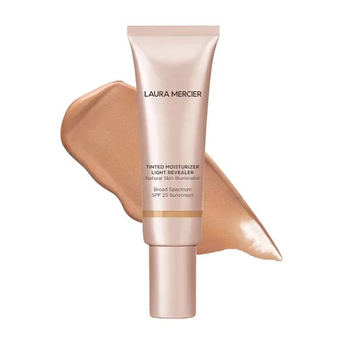 Miniatura 12 de Laura Mercier Hidratante tintado Light Revealer Iluminador natural de la piel con SPF 25: hidratación durante todo el día, cobertura ultra