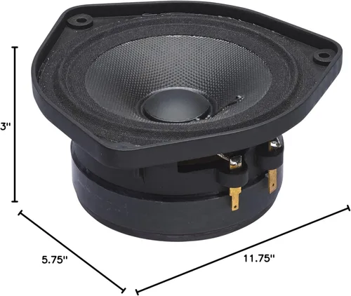 Miniatura 3 de PowerBass Altavoces de rango medio OE-400-4" 40Wrms / 120Wmax (2-Ohm) - Par