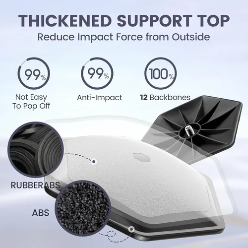 Miniatura 4 de Bolsa de viaje protectora de brazo rígido para palos de golf, poste de aluminio resistente, totalmente ajustable para proteger palos