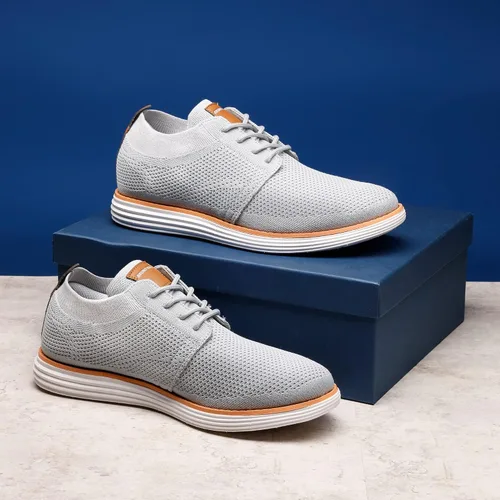 Miniatura 9 de Bruno Marc Zapatillas de malla para hombre Oxfords ligeras