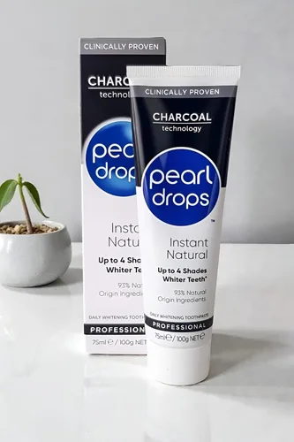 Miniatura 6 de Pearl Drops Carbón activado blanco natural instantáneo 2.5 fl oz