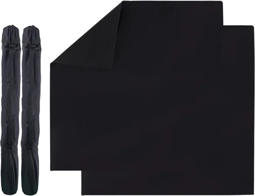 Miniatura 12 de GSE Games & Sports Expert Alfombra de Juego Antideslizante de Goma de 32 x 32 Pulgadas, Alfombra de Mesa para Mahjong, Dominó, Cartas de Póker