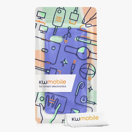 Miniatura 476 de kwmobile Funda Compatible con Google Pixel 6 Pro - Funda de teléfono de silicona TPU con acabado suave - Azul Arrecife