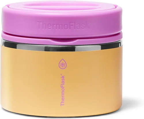 Miniatura 18 de ThermoFlask - Frasco de comida aislado de doble pared de 12 onzas, Rosa Arenisca