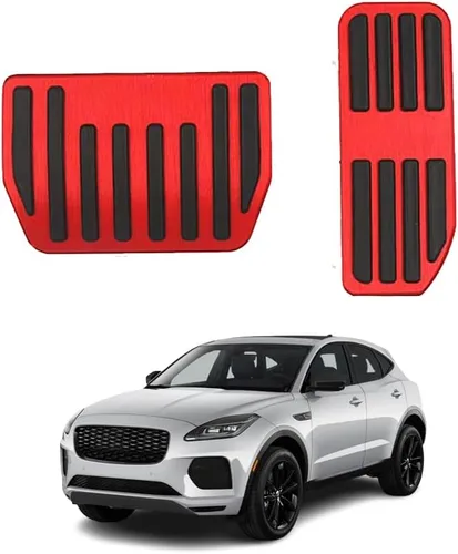Miniatura 18 de Accesorios interiores personalizados para Nissan Sentra 2020 2021 2022, cubiertas de pedal de acelerador de gas de aleación de aluminio, Rojo