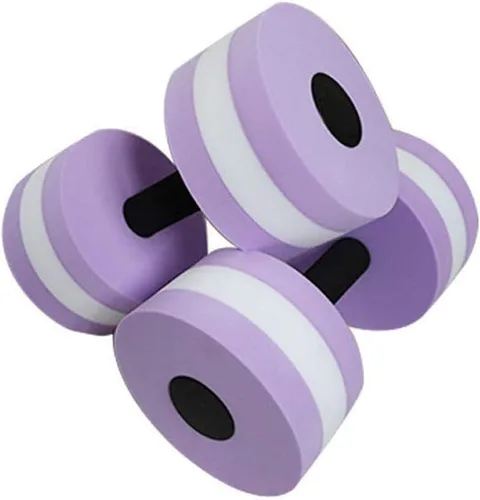 Miniatura 3 de Mancuernas de agua, mancuernas de ejercicio acuático, juego de 2 mancuernas de espuma para ejercicio aeróbico de agua, resistencia para la piscina
