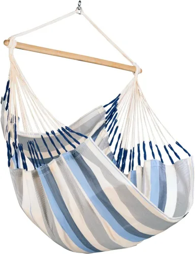 Miniatura 42 de LA SIESTA® - Silla Hamaca Columpio XL King Domingo - Silla Hamaca Colgante Resistente a la Intemperie y a los Desgarros - Silla Hamaca Columpio