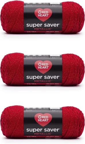 Miniatura 127 de Red Heart Hilo Super Saver, paquete de 3, estampado artístico, 3 unidades Estampado De Artista