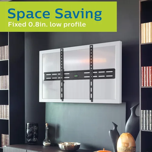 Miniatura 20 de Philips Soporte de pared para monitor de TV fijo para la mayoría de televisores y monitores de pantalla plana curvada LED LCD OLED de 37 a 90