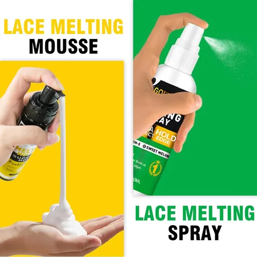 Miniatura 5 de Mousse Adhesivo de Fusión y Sujeción de Encaje Sin Pegamento para Cabello para Pelucas, Pegamento para Pelucas Spray de Fusión de Encaje Mousse