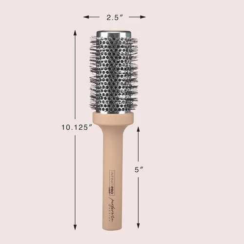 Miniatura 5 de InfinitiPro by Conair - Cepillo para el cabello - Cepillo redondo - Cepillo redondo para soplar - Diseñado para retener el calor y el flujo de aire