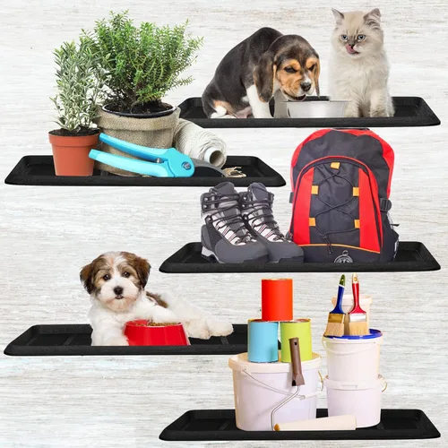 Miniatura 2 de SafetyCare. Charola de hule, flexible. Para el cajuela, zapatos, mascotas, jardín, vestidor, puerta de entrada, cochera y más. Para