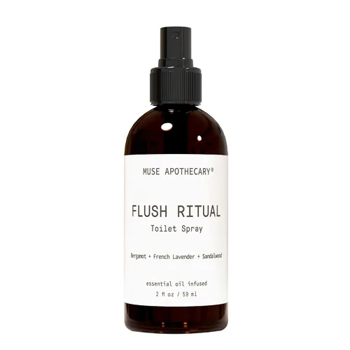 Miniatura 37 de Muse Apothecary Flush Ritual - Aerosol para inodoro aromático y refrescante, usar antes de ir, 2 onzas, infundido con aceites esenciales naturales