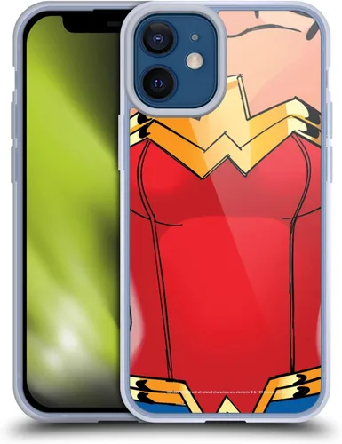 Miniatura 84 de Head Case Designs Funda de gel suave con licencia oficial de Wonder Woman DC Comics Classic Logos compatible con Apple iPhone 7 Plus/iPhone 8 Plus