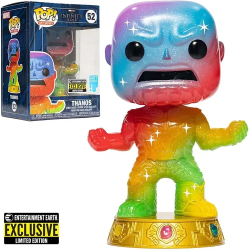Miniatura 9 de Funko Marvel Infinity Saga Thanos Art Series Pop! Figura de vinilo con pop premium! Protector Entertainment Earth Exclusivo