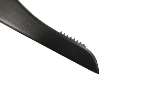 Miniatura 2 de NAHANCO Perchas de madera para bebés/bebés, negro de bajo brillo - 25/CTN.