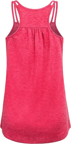 Miniatura 2 de Hibelle Camiseta sin mangas para mujer con cuello redondo y espalda cruzada