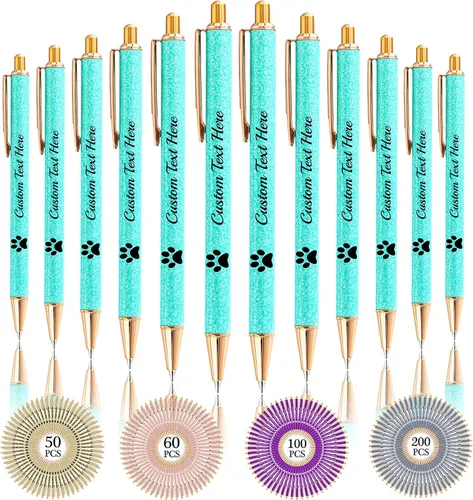 Miniatura 80 de Aolun 10 bolígrafos personalizados con nombre, bolígrafo retráctil con mensaje de texto para mujeres, enfermeras, escritura, cumpleaños, graduación