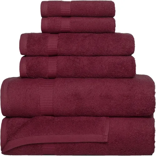 Miniatura 61 de Juego de alfombra de baño 100 % de algodón turco para hotel y spa de lujo y opciones de tapete de baño de espuma viscoelástica