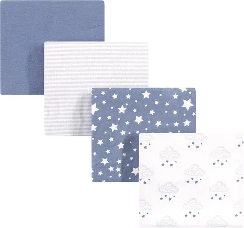 Miniatura 127 de Hudson Baby Mantas unisex de franela de algodón para bebé, calabaza, talla única