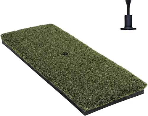 Miniatura 2 de The Original Country Club Elite® by Real Feel Golf Mats® - Tira de golpe de 10 x 24 pulgadas Alfombrilla de práctica comercial resistente Acepta