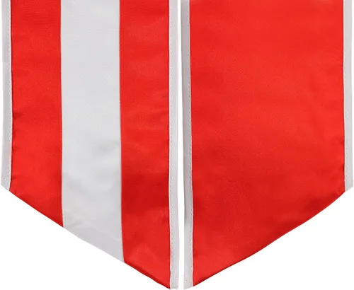 Miniatura 5 de GraduationMall Bandera de país Estola de graduación Bordado Faja para estudio a bordo de estudiantes internacionales