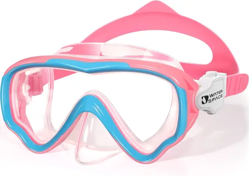 Miniatura 14 de Water Space Kids Swimming Goggles Swim Mask with Nose Cover for Kids Youth 3-15, Anti-Shattered Lens UV Protection No-leak Morado y verde