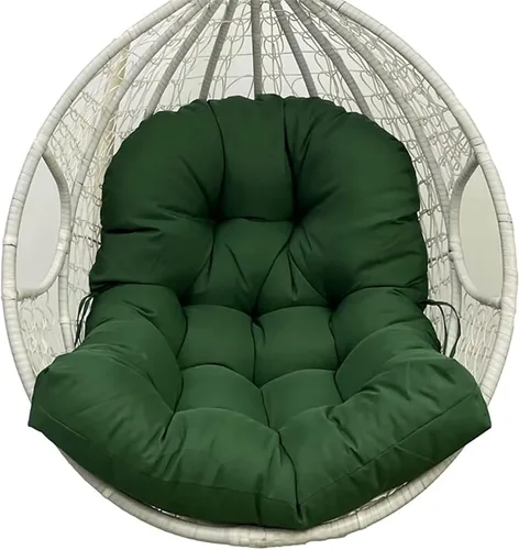 Miniatura 15 de Hamaca impermeable para silla de huevo, cesta colgante, cojines para silla de patio, asiento de huevo, almohadillas de almohada para interiores