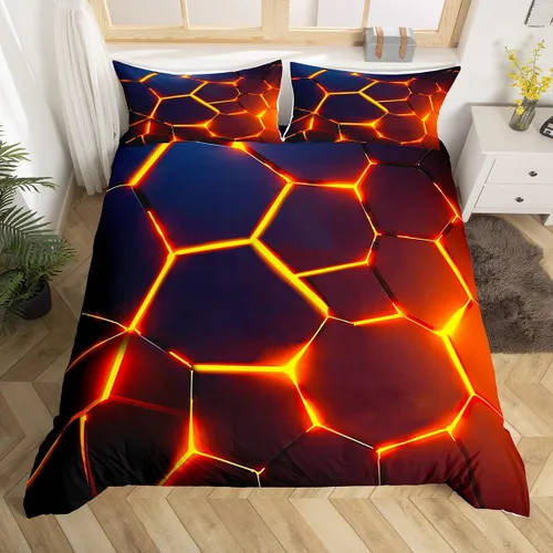 Miniatura 30 de Feelyou Love Gymnastics - Juego de ropa de cama de gimnasia para niñas y niños, ejercicios de suelo, ballet, funda de edredón decorativa de Multi 902