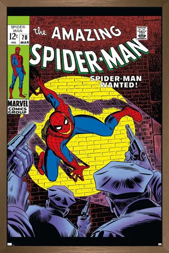 Miniatura 13 de Marvel Comics Amazing Spider-Man #70 - Póster de pared, 22.4 pulgadas de largo x 14.7 pulgadas de ancho, versión premium sin marco
