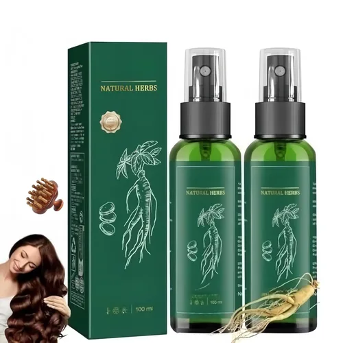 Miniatura 8 de Spray para el crecimiento del cabello, tonico para crecimiento del cabello, hierbas naturales, tónico para el cabello ginseng, más fuerte y 1