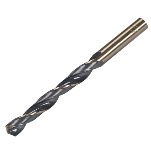 Miniatura 9 de uxcell 36 brocas de vástago recto, 0.165 in, titanio dorado y nitruro negro recubierto de acero de alta velocidad (HSS) 4341 con vástago de 0.165 in