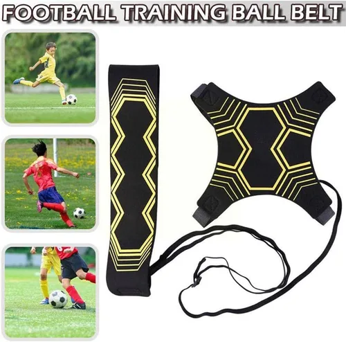 Miniatura 5 de Entrenador de patada de fútbol ajustable, Equipo elástico de pelota de fútbol, Entrenador de asistencia de fútbol Cinturón deportivo Herramienta