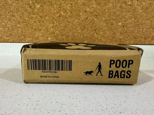 Miniatura 3 de Charmount 120 bolsas sin perfume para excremento de perro con asas, bolsa de basura extra gruesa de 16 x 8 pulgadas, a prueba de fugas y fácil
