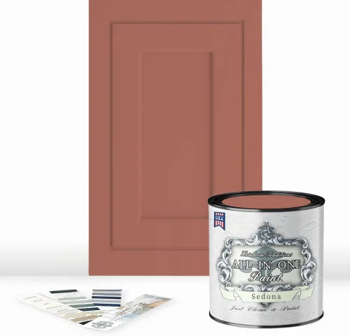 Miniatura 84 de Pintura TODO EN UNO, Abbey (gris cálido), Muestra de 8oz - Pintura duradera para gabinetes y muebles. Imprimación y capa superior incorporadas,