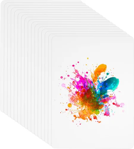 MECCANIXITY Papel de acuarela, 8.5 x 11 pulgadas, 140 libras/300 GSM, algodón de esquina redonda, prensa en frío, papel de pintura de color de agua,