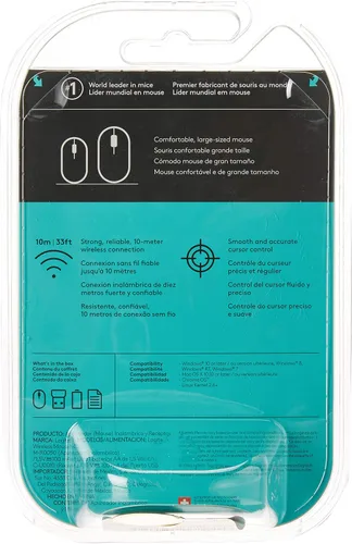Miniatura 4 de Logitech Ratón inalámbrico de tamaño completo rojo M310