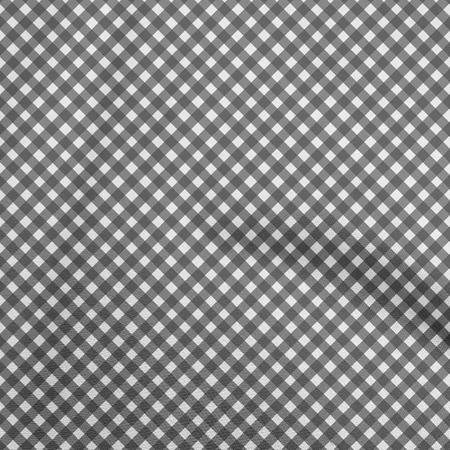 oneOone Tela de algodón flexible de tela negra a cuadros de tela de costura por yarda Impreso DIY Ropa Suministros de costura 40 pulgadas de