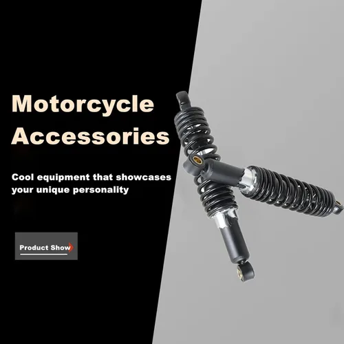Miniatura 4 de 1 par de amortiguadores de 12.5 pulgadas (320mm) para motocicleta, reemplazo universal trasero para Yamaha Kawasaki Suzuki Sportster XL883 1200 Dirt