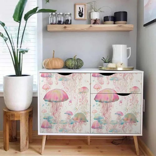 Miniatura 5 de Papel tapiz autoadhesivo de 18 x 236 pulgadas, papel de contacto extraíble para despegar y despegar, papel de pared fácil de despegar para cocina