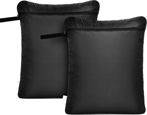 OTraki Bolsa húmeda de 20x24 pulgadas para traje de baño 2 piezas Bolsa húmeda grande para el gimnasio con asa y cierre, bolsa impermeable para ropa