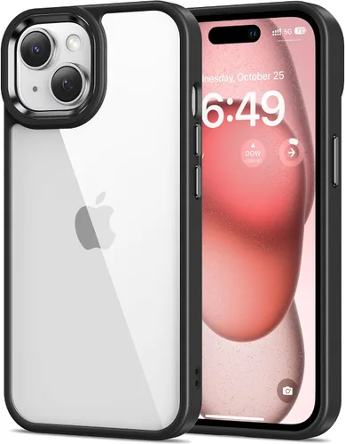 Miniatura 130 de HOOMIL Funda para iPhone 7 Plus/iPhone 8 Plus de 5.5 pulgadas, no amarillea, protección contra caídas, cubierta trasera dura transparente