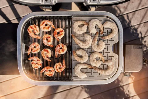 Miniatura 9 de Weber Lumin - Parrilla de barbacoa eléctrica compacta para exteriores, color negro - Ideal para espacios pequeños como patios, balcones y terrazas