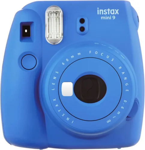 Fujifilm Instax Mini 9 - Cámara instantánea, azul cobalto