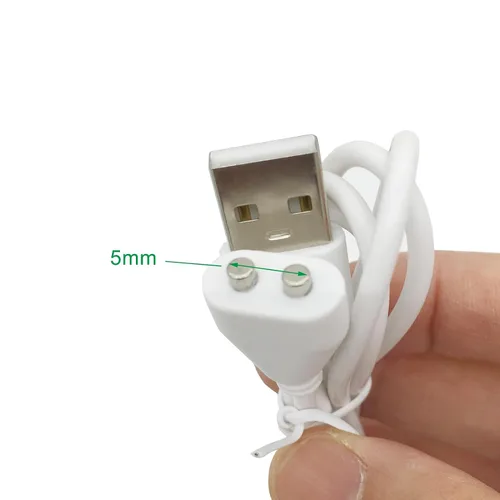 Miniatura 2 de Cargador USB magnético de 0.197 in, cable de carga de 3.3 pies