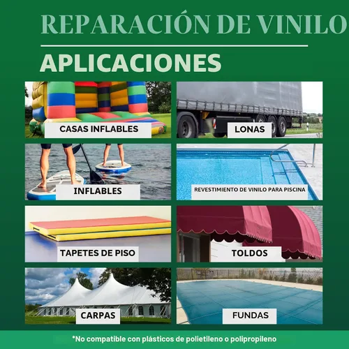 Miniatura 3 de HH-66 Cemento de vinilo, lata de 8 oz. - Adhesivo de vinilo, pegamento de cemento, pegamento de reparación, inflables, revestimiento de piscina