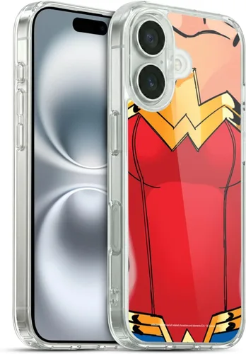 Miniatura 95 de Head Case Designs Funda de gel suave con licencia oficial de Wonder Woman DC Comics Classic Logos compatible con Apple iPhone 7 Plus/iPhone 8 Plus